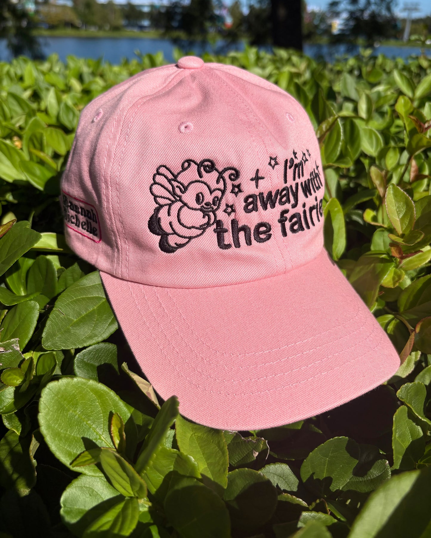 Away With The Fairies Embroidered Dad Cap