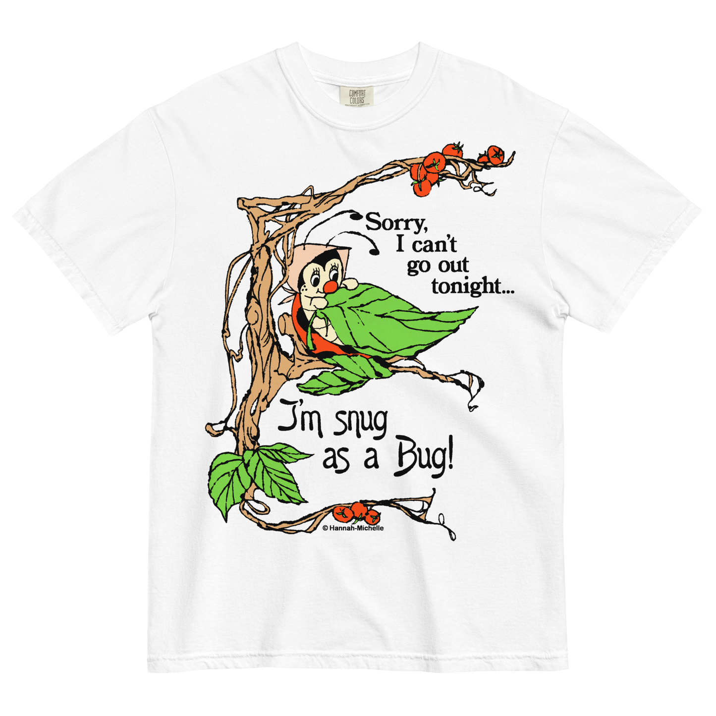 Snug as a Bug Unisex Heavyweight T-shirt