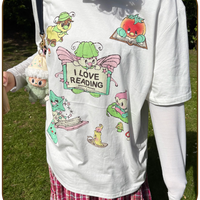 I Love Reading Unisex Heavyweight T-shirt