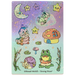Evening Dream Glitter Holo Star Sticker Sheet