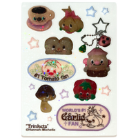 Trinkets Transparent Star Effect Sticker Sheet