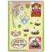 Garlic Fairy Holo Hearts Sticker Sheet