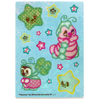 Patches Holo Hearts Sticker Sheet