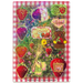 Strawberry Picnic Glitter Holo Star Sticker Sheet