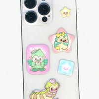 Transparent 3D "Sweetheart" sticker sheet