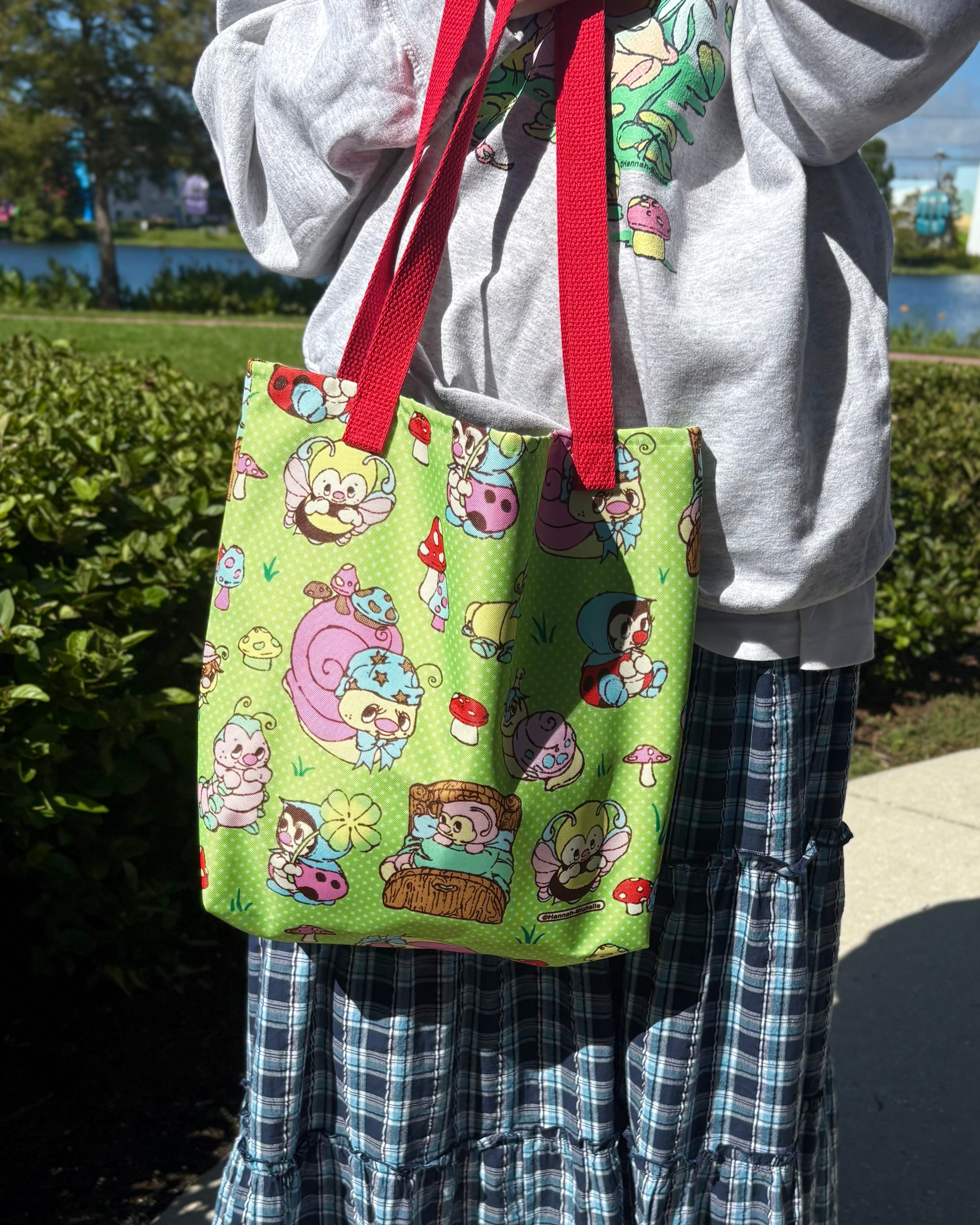 Extra Strong Bugs Tote Bag