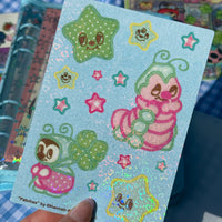 Patches Holo Hearts Sticker Sheet