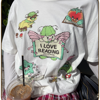 I Love Reading Unisex Heavyweight T-shirt