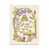 Leave The Trails Print