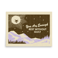 You Are Enough Print