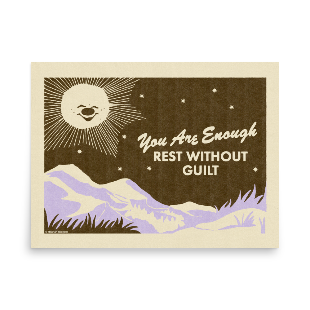 You Are Enough Print