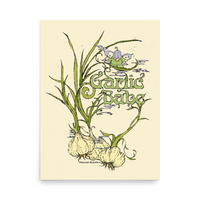Garlic Babe Print