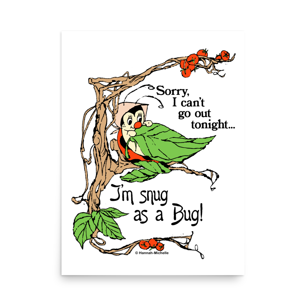 Snug Bug Print
