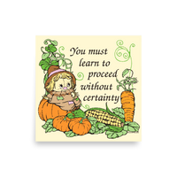 Proceed Without Certainty Print