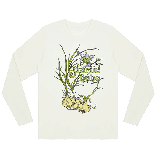 Unisex Organic 'Garlic Babe' Long Sleeve