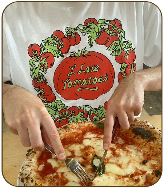 Unisex Organic 'I Love Tomatoes' T-shirt