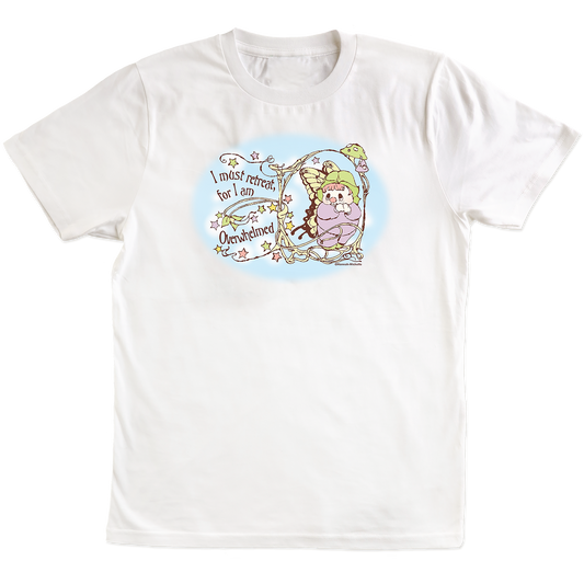 Unisex Organic 'Overwhelmed' T-shirt