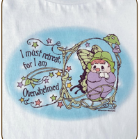 Overwhelmed Unisex Heavyweight T-shirt