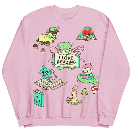 I Love Reading Unisex Sweatshirt