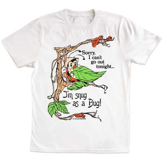 Unisex Organic 'Snug as a Bug' T-shirt