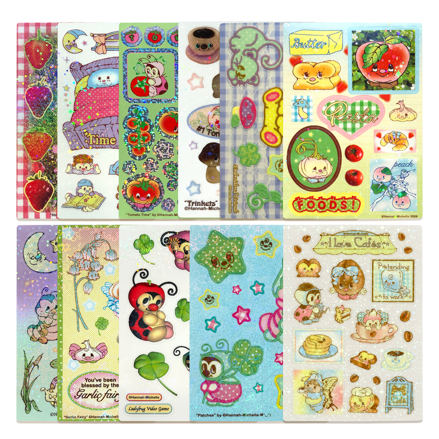 Sticker Lover Sticker Sheet Bundle (11 Sheets)