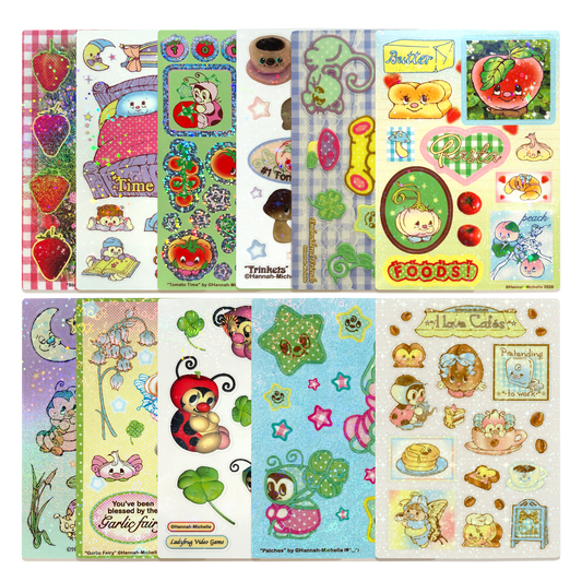 Sticker Lover Sticker Sheet Bundle (11 Sheets)