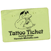 Tattoo Ticket