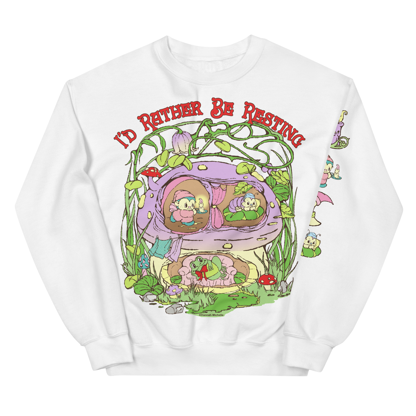 I'd Rather Be Resting Unisex Sweatshirt