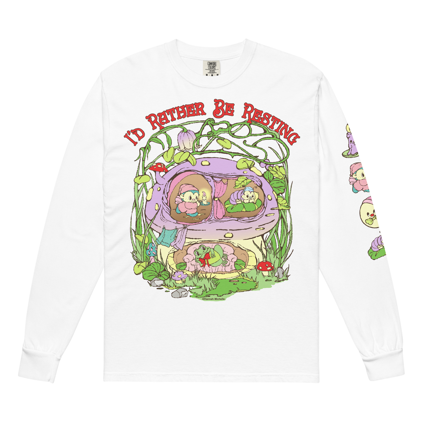 I'd Rather Be Resting heavyweight long-sleeve shirt