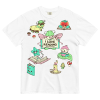 I Love Reading Unisex Heavyweight T-shirt