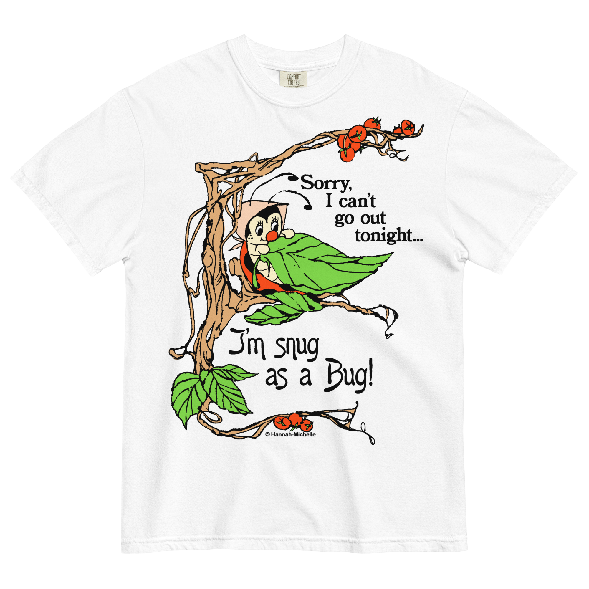 Snug as a Bug Unisex Heavyweight T-shirt