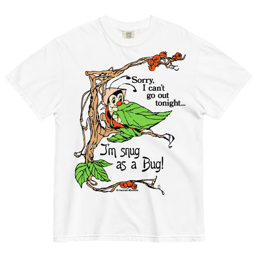 Snug as a Bug Unisex Heavyweight T-shirt