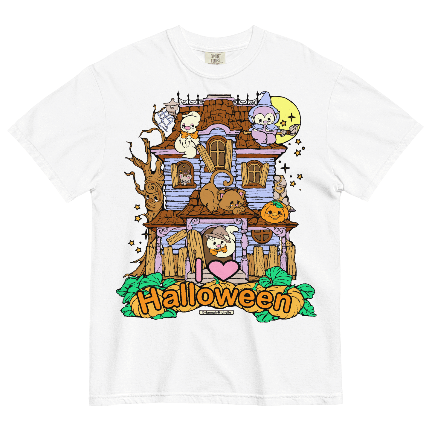 Limited Release I Love Halloween Unisex Heavyweight T-shirt