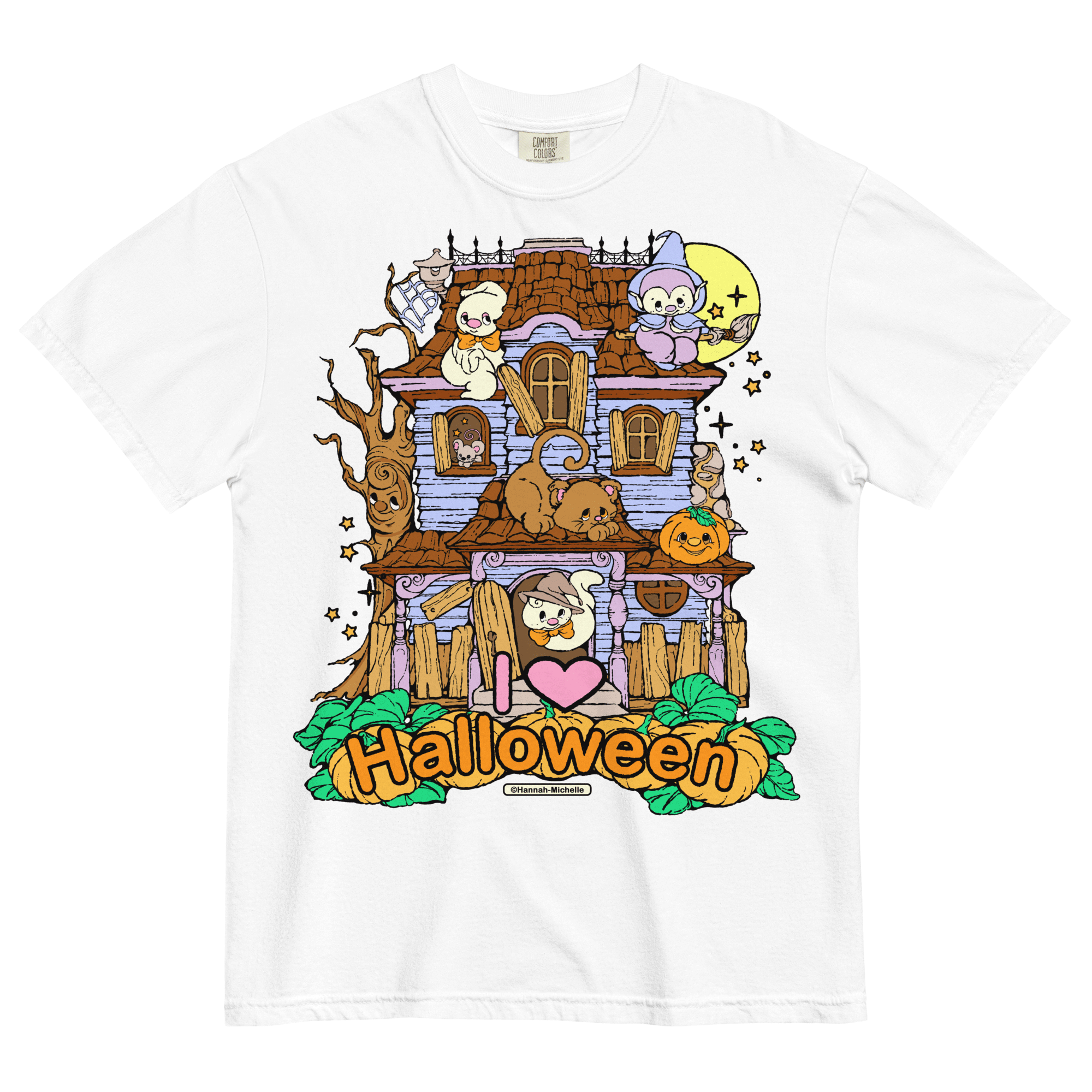 Limited Release I Love Halloween Unisex Heavyweight T-shirt
