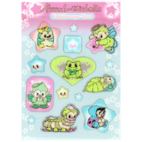 Transparent 3D "Sweetheart" sticker sheet